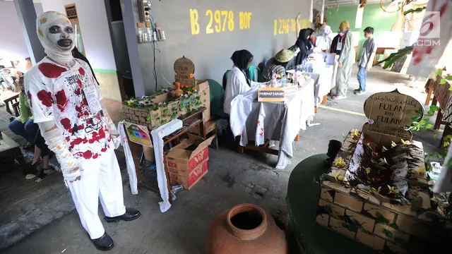 TPS 073 Lebak Bulus Bertema Hantu