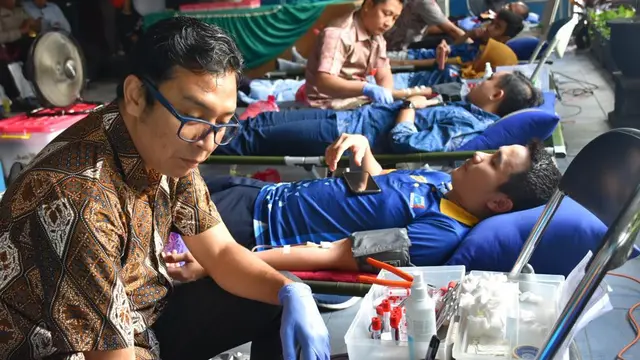 Pelindo III dan PMI Gelar Donor Darah di 4 Wilayah Area Kerja