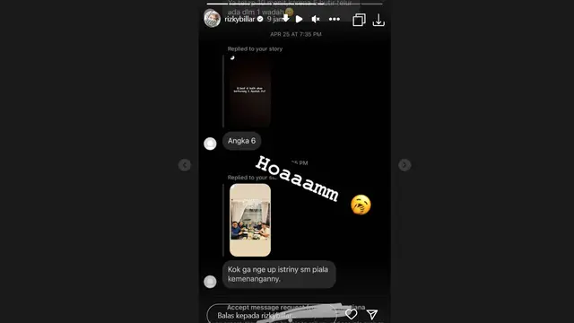 Rizky Billar Ramai Diprotes Warganet Karena Tak Unggah Potret Lesti Kejora yang Borong Penghargaan di SCTV Music Awards 2023