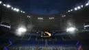 Stadion Olimpico akan menjadi salah satu venue Piala Eropa 2020. Stadion termegah di Ibukota Italia itu adalah markas dua tim papan atas Serie A asal ibu kota, Lazio dan AS Roma. (AFP/FIlippo Monteforte)