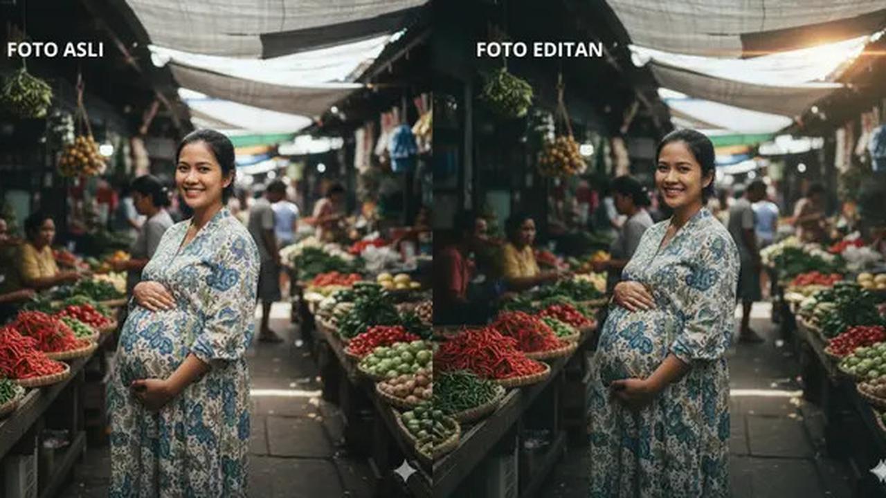 7 Contoh Prompt Gemini AI Edit Foto Maternity Shoot, dari Efek Dreamy hingga Sinematik