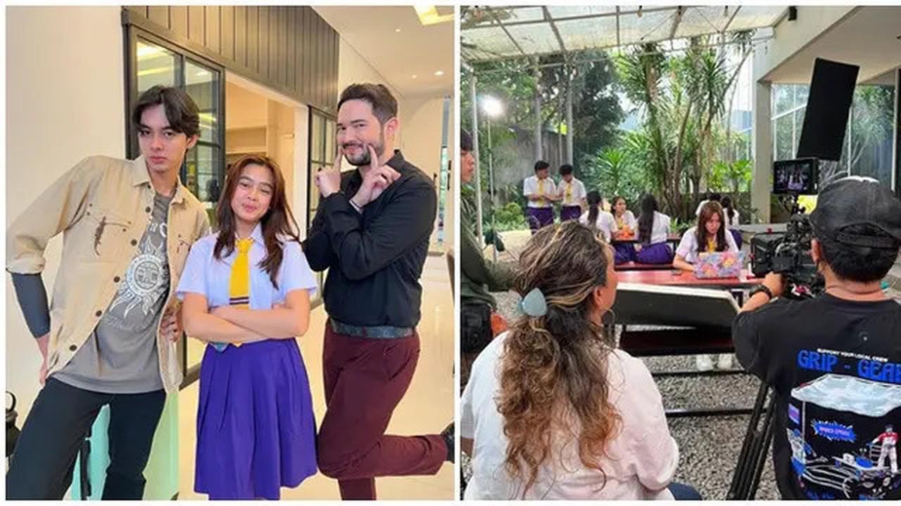 Deretan Potret Aqeela Calista di Lokasi Syuting Sinetron Asmara Gen Z, Penampilan Lebih Fresh