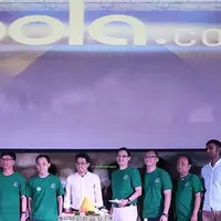 Bola.com mengadakan syukuran launching pada  Selasa (28/4).