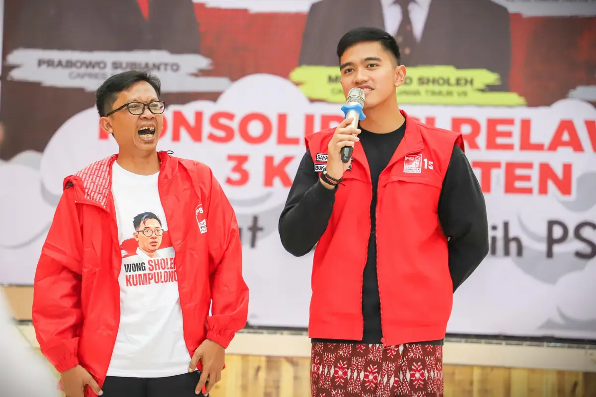 Ketua Umum PSI Kaesang Pangarep