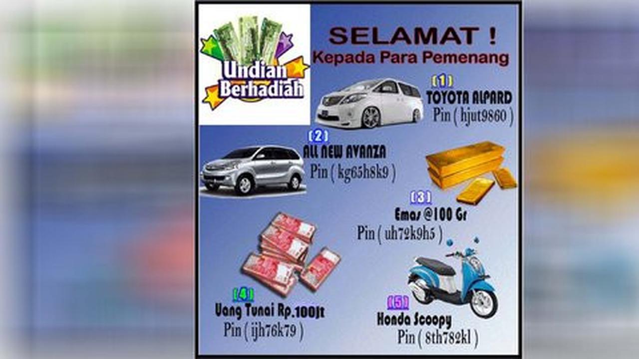 Berhadiah gantungan kunci sampai pergi ke tanah suci