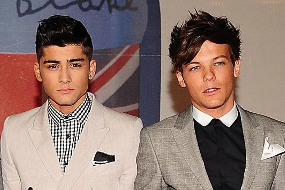 Louis Tomlinson dan Zayn Malik