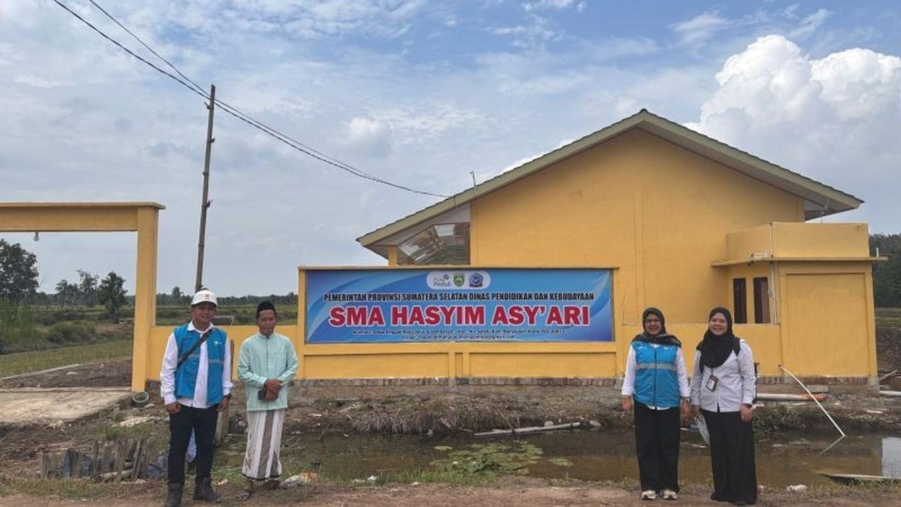 PLN Bangun Sekolah Baru di Banyuasin, Tingkatkan Akses Pendidikan di Sumatera Selatan