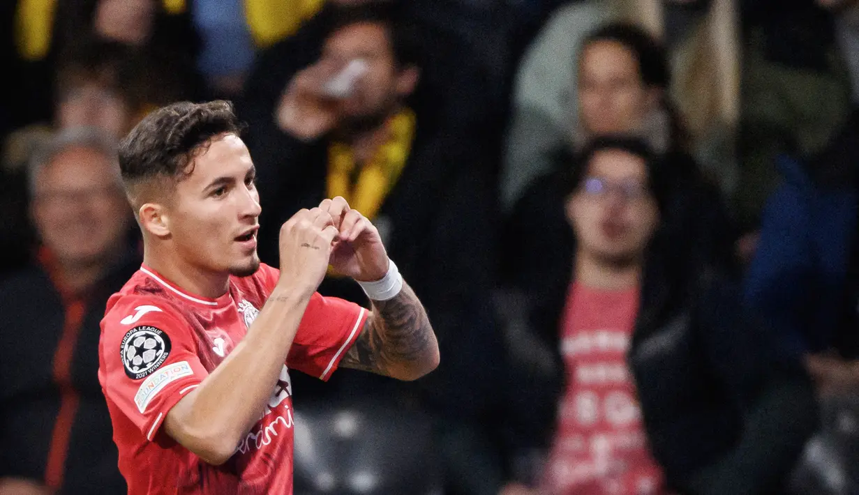 Yeremi Pino - Pemain berusia 19 tahun ini sukses mengantar Villarreal menaklukkan Espanyol dengan skor 5-1 dalam lanjutan Liga Spanyol pekan ke-26. Yaremi Pino tampil menawan dengan memborong empat gol. (AFP/Fabrice Coffrini)