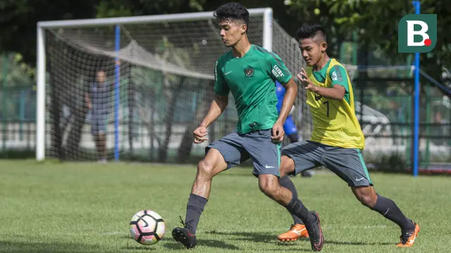 Latihan Timnas Indonesia U-19