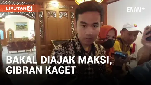 VIDEO: Gibran Kaget Bakal Diundang Makan Bareng Ma'ruf Amin