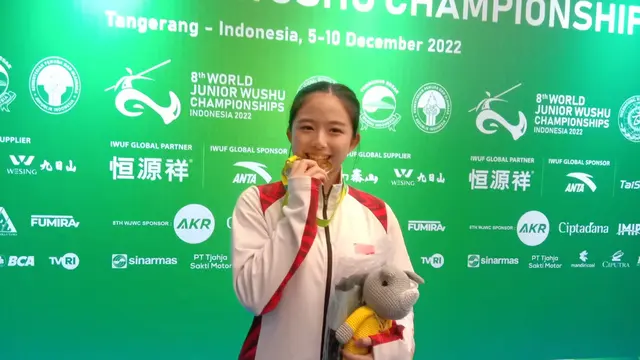 Indonesia Raup 3 Emas di Hari Pertama Kejuaraan Dunia Wushu Junior 2022