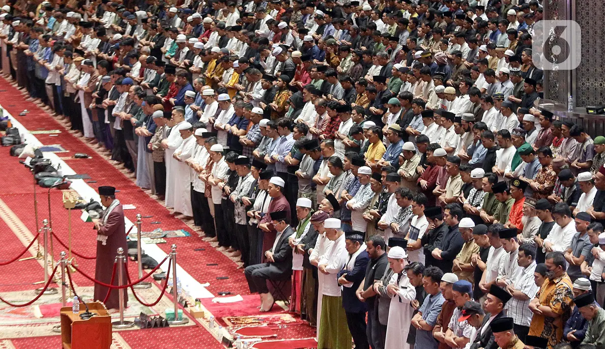 Untuk diketahui, penetapan awal Ramadan diputuskan melalui sidang isbat yang digelar Kantor Kementerian Agama, Jalan MH Thamrin, Jakarta Pusat, Jumat (28/2/2025). (Liputan6.com/Herman Zakharia)