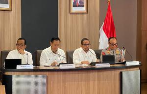 Kepala Staf Kepresidenan, Muhammad Qodari di Gedung Bina Graha, Komplek Istana Negara, Rabu (11/3/2026). (Foto: Liputan6.com/Immanuel Christian)