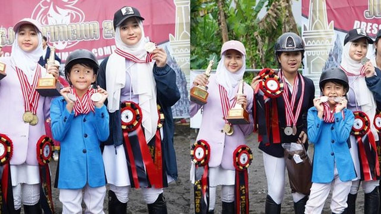 Deretann Potret Anak Irfan Hakim yang Berprestasi di Olahraga Berkuda, Meraih Banyak Medali dan Membuat Bangga