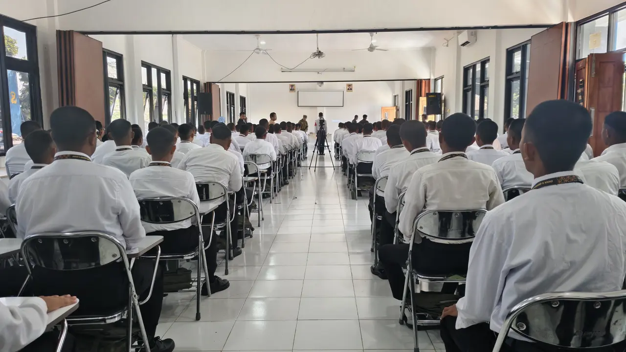 Pelatihan dan sertifikasi manajer Koperasi Merah Putih di Makassar. (Liputan6.com/Fauzan)