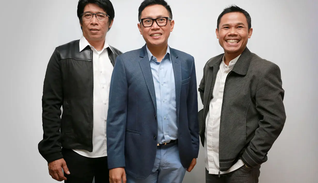 Patrio yang terdiri dari Parto, Akrie dan Eko, sejak berdirinya pada 10 November 1994 silam menjadi satu-satunya grup lawak yang masih terus bertahan. (Galih W. Satria/Bintang.com)