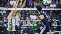 LavAni Navy&nbsp;menghajar Indomaret 3-0 (25-16, 25-21, 25-23)&nbsp;pada final four&nbsp;Livoli Divisi Utama 2025&nbsp;putaran kedua di GOR Ki Mageti, Magetan, Selasa (14/10). Hasil ini membawa LavAni lolos ke grand final. (foto: PBVSI)