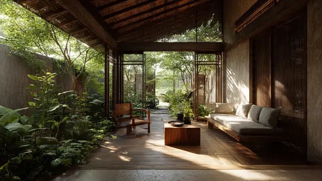 7 Inspirasi Desain Void Rumah Kecil, Trik Bikin Hunian Mungil Terasa Lega dan Sejuk