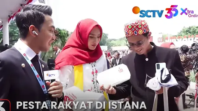 Isi Souvenir HUT RI ke-80 di Istana
