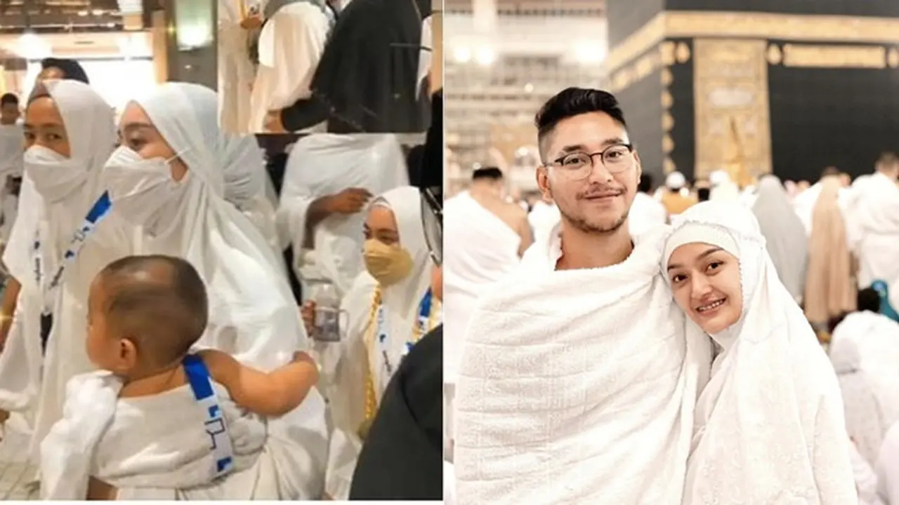 Potret 6 Pedangdut Saat Jalani Umrah, Lesti Kejora Menangis di Depan Kakbah