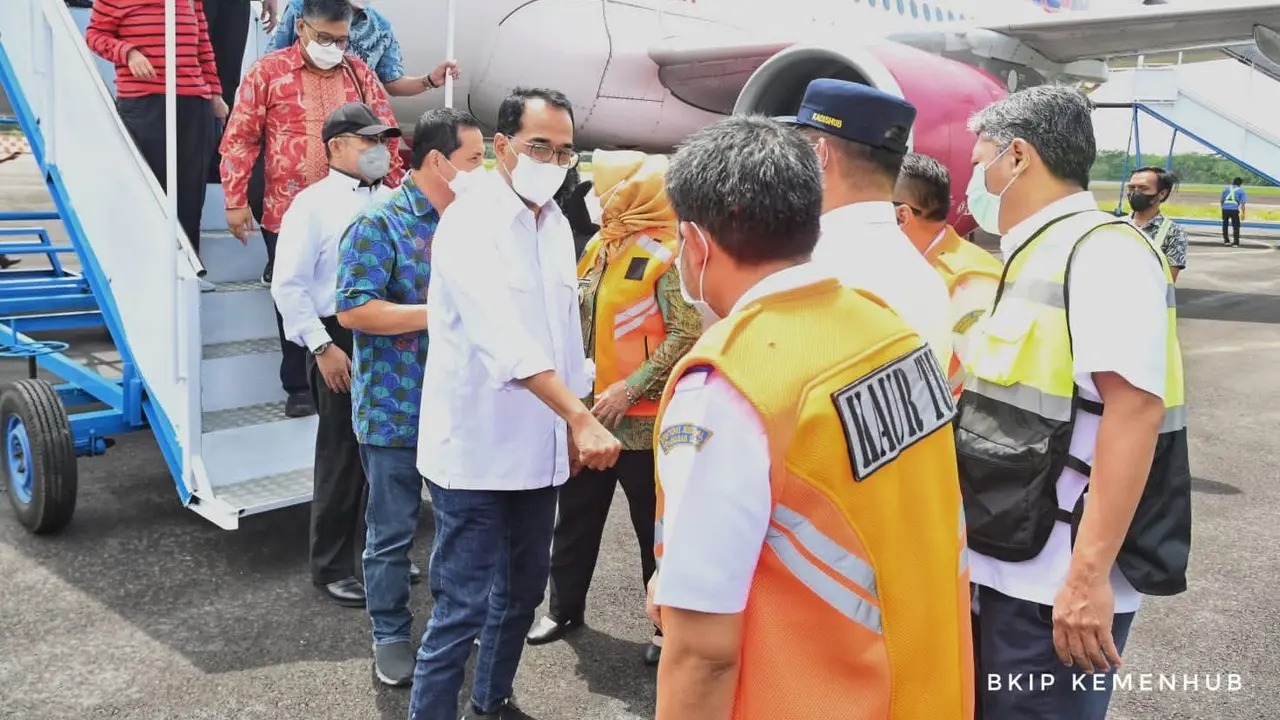 Penerbangan Jakarta - Lubuk Linggau kembali dibuka jelang Lebaran Idul Fitri 2022, setelah tidak beroperasi akibat pandemi Covid-19. (Dok Kemenhub)