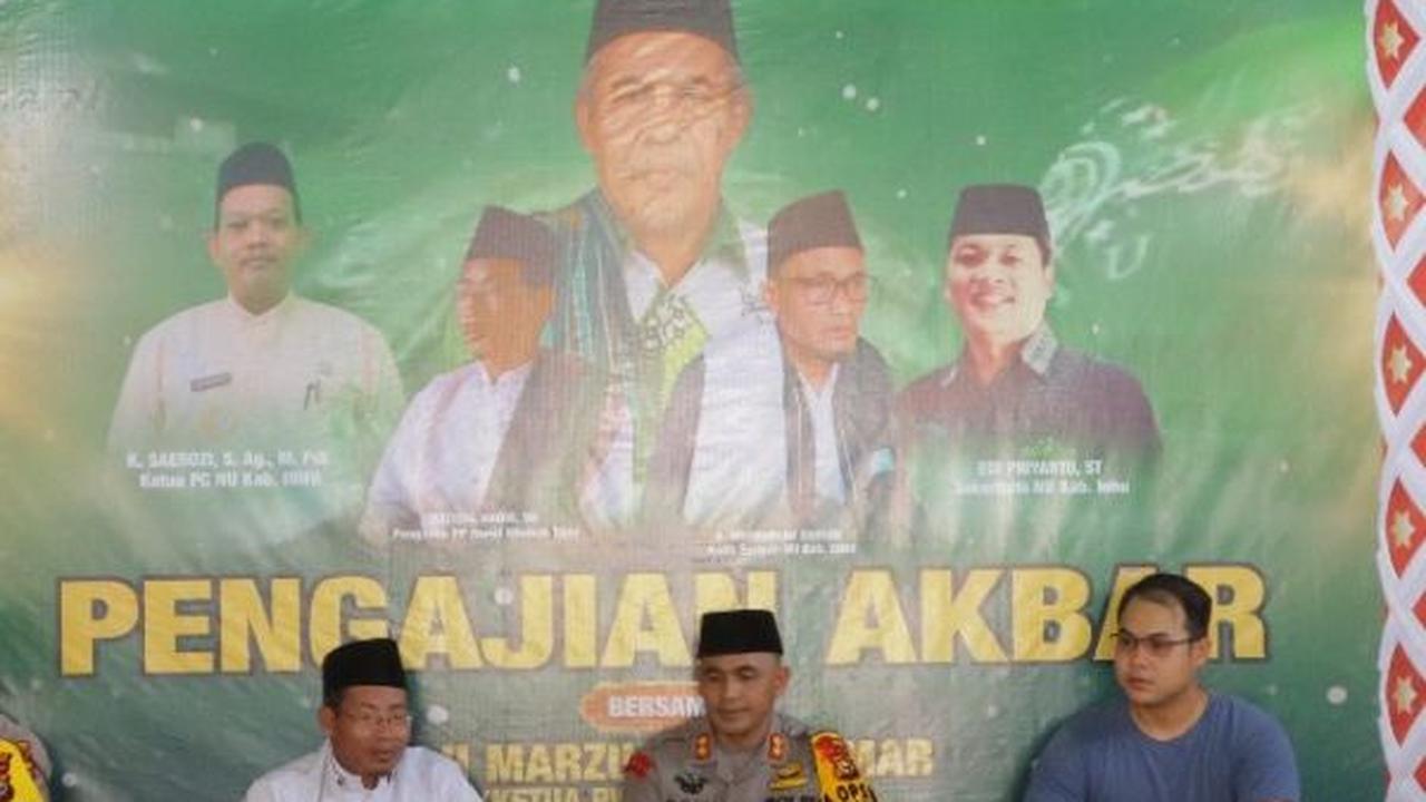 Minta Didoakan Pemilu Damai dan Aman, Kapolres Inhu Kunjungi Sejumlah Ponpes dan Kiai