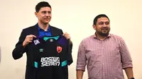 Darije Kalezic diperkenalkan sebagai pelatih PSM Makassar musim 2019. (Bola.com/Abdi Satria)