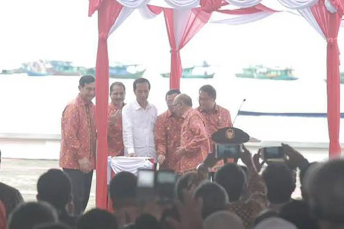 Pesan Presiden Jokowi Saat Resmikan Sail Selat Karimata 2016