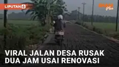 Setiap daerah ingin mendapat akses jalan yang mulus agar lancar tanpa hambatan. Namun yang terjadi di Tegowanu, Grobogan, Jawa Tengah berikut bikin elus dada. Pasalnya, jalan cor yang masih basah usai direnovasi justru dirusak oleh pengendara yang me...