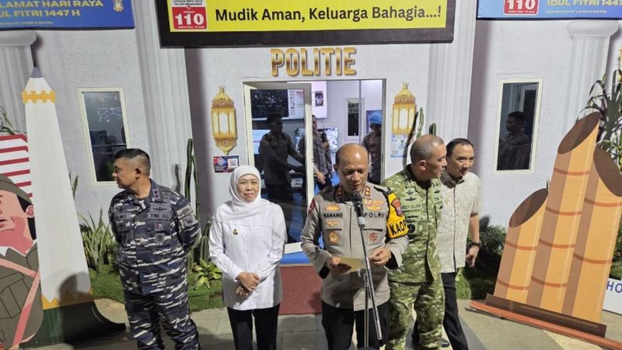 Kapolda Jatim Pastikan Mudik Lebaran 2026 Aman Berkat Sinergi Lintas Sektor