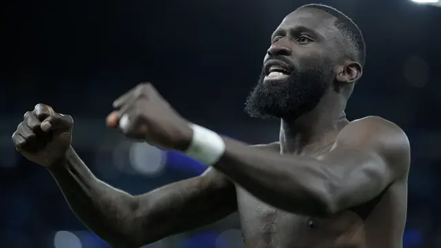 Antonio Rudiger - Manchester City vs Real Madrid: Leg Kedua Perempatfinal Liga Champions 2023/2024