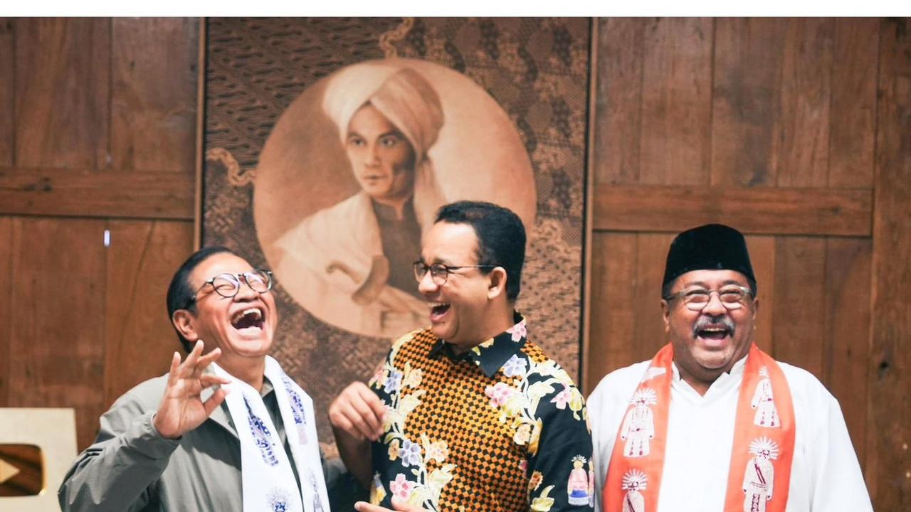 Pramono-Rano bertemu Anies Baswedan