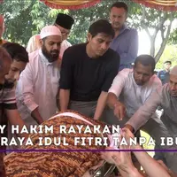 Ketegaran Lucky Hakim yang merayakan Hari Raya Idul Fitri tahun ini tanpa kehadiran Ibunda.