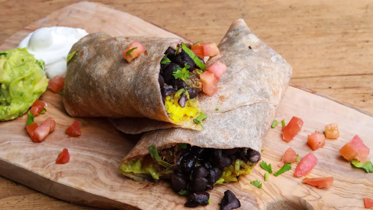 Resep nasi vegetarian dan burrito kacang