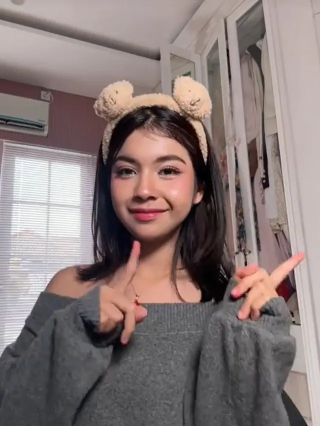 Potret Cantik Hanna, Pacar Baru Fajar Sadboy yang Usianya Lebih Tua (credit: TikTok/hannashahabb)