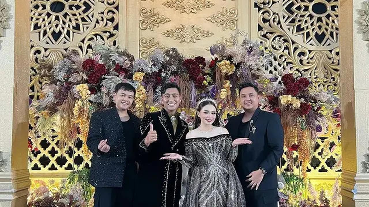 6 Potret Pernikahan Aulia DA dan Cahu, Akad Nikah Hingga Resepsi Digelar Mewah