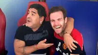 Bertemu Maradona di Dubai, Bintang MU Narsis