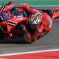 Pembalap Ducati, Jack Miller saat beraksi di FP2 MotoGP Aragon (AFP)
