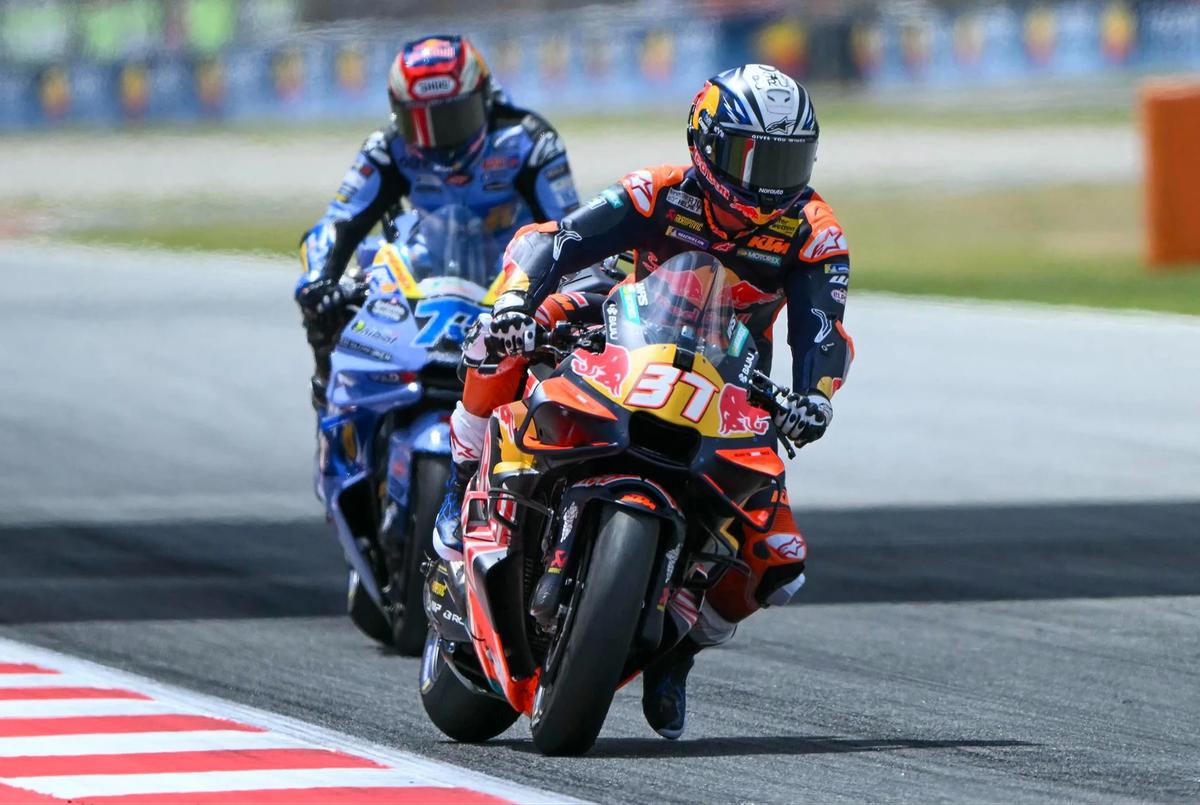 FOTO: Detik Detik Alex Marquez Terlempar dalam Kecelakaan Horor MotoGP Catalunya 2026