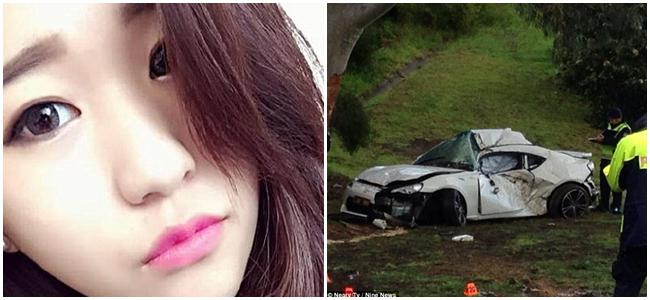 Amy Chen yang tewas dalam kecelakaan mobil. | Foto: copyright dailymail.co.uk