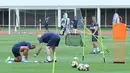 Masa persiapan Timnas Indonesia bisa dibilang singkat. Pelatih Timnas Indonesia, John Herdman, hanya punya waktu 3 hari bersama anak asuhnya sebelum menjalani laga melawan St Kitts and Nevis. (Bola.com/M. Iqbal Ichsan)