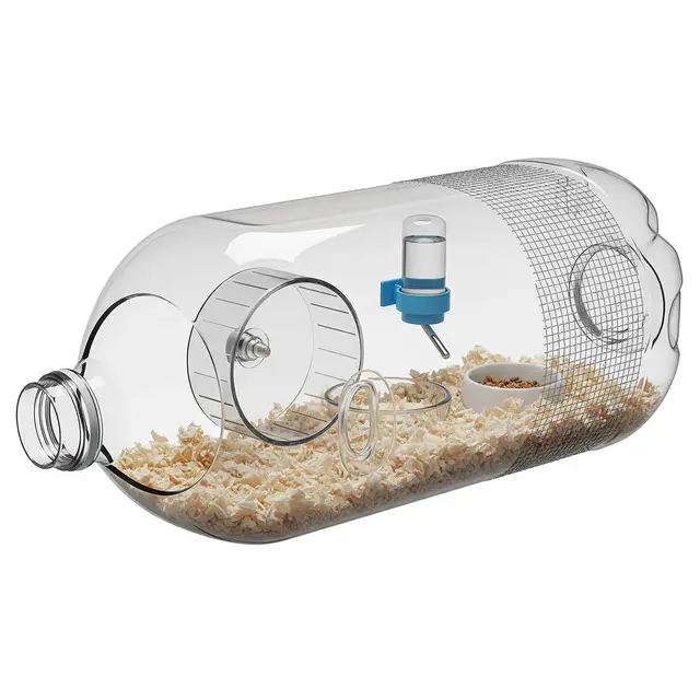 Kandang hamster dari galon bekas (Image by Gemini AI)
