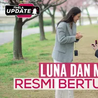 Luna dan Maxime Resmi Bertunangan
