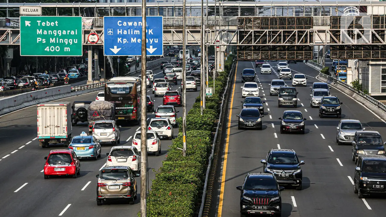 Kemacetan Jakarta di Tengah PSBB