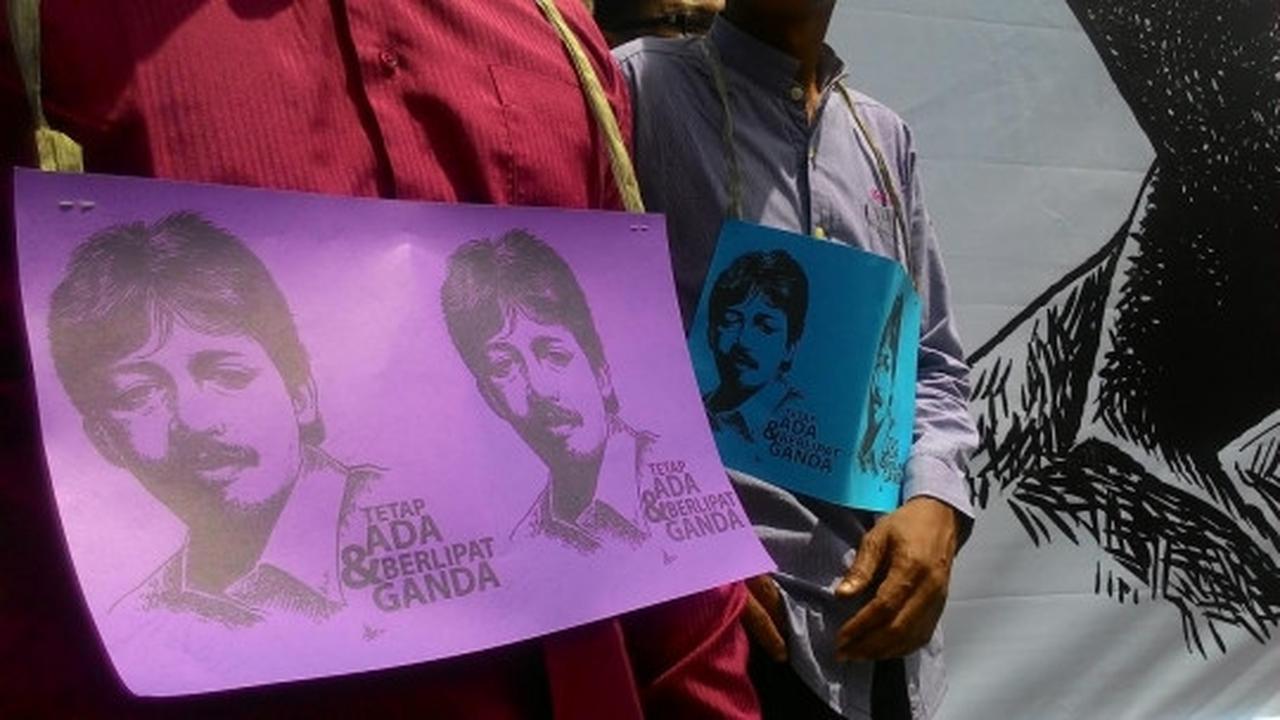 Aktivis HAM gelar aksi solidaritas Munir di Banda Aceh