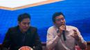 Pelatih baru Satria Muda, Youbel Sondakh, memberikan keterangan saat jumpa pers di Ballroom Pertamina, Jakarta, Rabu (11/1/2017). Menghadapi musim baru SM melakukan beberapa perubahan diantaranya pergantian pelatih. (Bola.com/Vitalis Yogi Trisna)