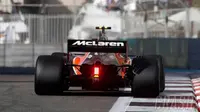 Mobil balap F1 McLaren. (Crash.net)
