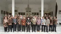 Jajaran Pemkab Cianjur usai menerima opini WTP dari BPK,Jumat (26/6/2020). (Ist)