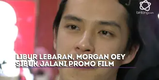 Morgan Oey dan kesibukan promo film Sweet 20 saat libur lebaran