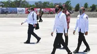 Presiden Joko Widodo atau Jokowi  menyambangi Sulawesi Tenggara, Kamis (22/10/2020). (Foto: Biro Pers Sekretariat Presiden)